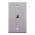 Wall plate, Single, F81, 3GHz, white